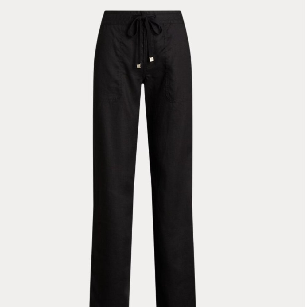 Ralph Lauren - Linen Wide-Leg Pant